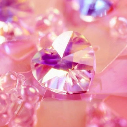 Pink Diamonds Live Wallpaper