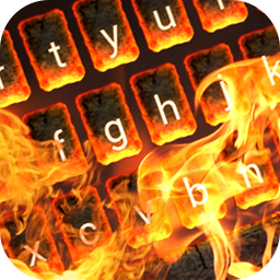 Burning Keyboard Wallpaper HD