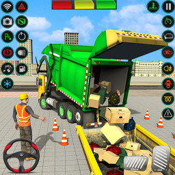 Trash Truck Driver Simulator