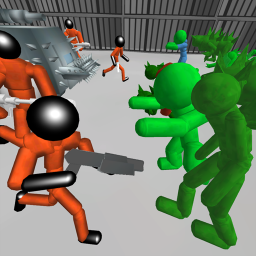 دانلود Stickman Prison Battle Zombies