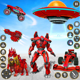 Space Robot Transport Games 3D