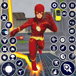 دانلود Super Speed: Flying Hero Games