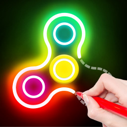 دانلود Draw Finger Spinner