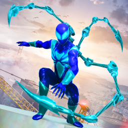 دانلود Spider Rope Iron Fighting Sim