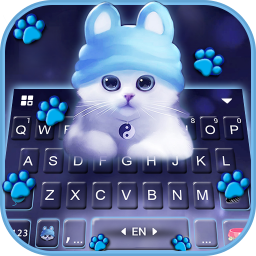 دانلود Kitty Hat Keyboard Theme