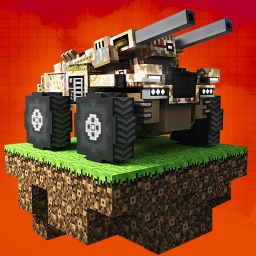 دانلود Blocky Cars jeu de tank & pvp