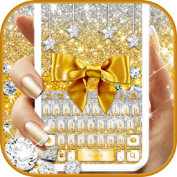 Golden Bow Keyboard Theme