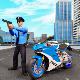 Real Police Bike Driving Games