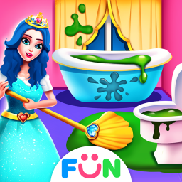 Princess Home Girls Cleaning – Home Clean up Games