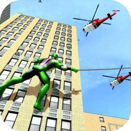 Spider Rope Man Street Fighter: Superhero Games