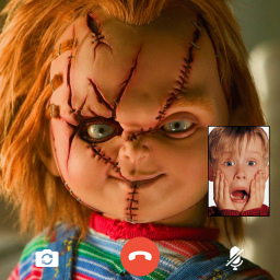 Scary Doll Fake Video Call simulator