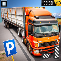 دانلود Cargo Truck Parking Games 3D