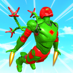 Flying Superhero GrandCity War