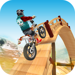 دانلود Tricky Bike Racing With Crazy 