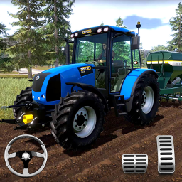 دانلود Farming Simulator - Big Tractor Farmer Driving 3D