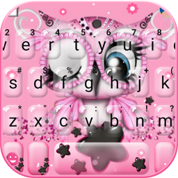 دانلود Pretty Pinky Owl Keyboard Them