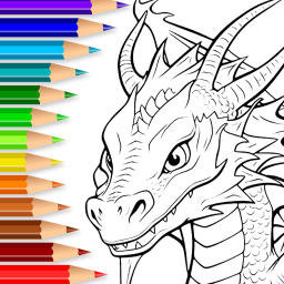 دانلود Dragon Coloring & Drawing Game
