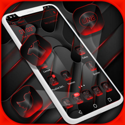 دانلود Cool Black Launcher Theme