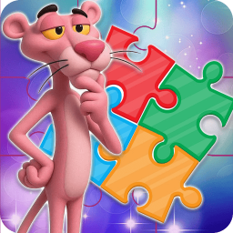 دانلود ‏پازل پلنگ صورتی