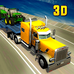 Farming Vehicles Transport: Transporter Truck Sim