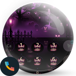 دانلود Theme Dialer Halloween Pink