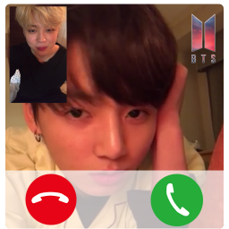 Call with BTS - Fake Video BTS Idol