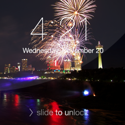 دانلود NewYear Neon 2022 Lock Screen