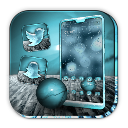 دانلود Bokeh Glass Effect Theme
