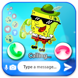 دانلود Call Bob the Yellow - Fake Video Call with Sponge