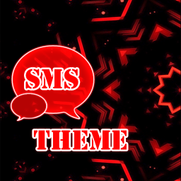 دانلود Red Black GO SMS Theme