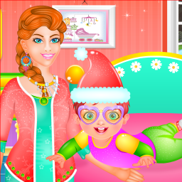 Mommy and Born baby Care Game