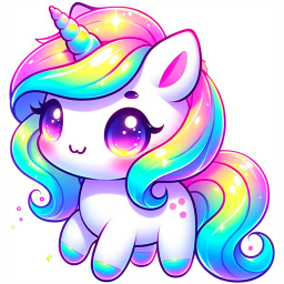 دانلود Kawaii Unicorn Wallpaper