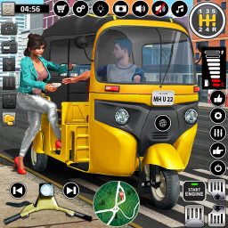 دانلود Tuk Tuk Rickshaw Driving Games