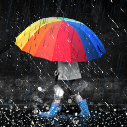 دانلود Rain Photo Editor : Rain Overl