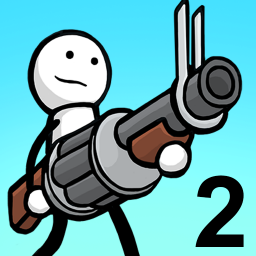 دانلود One Gun Stickman 2 offline rpg