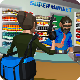 Supermarket Robbery Crime City Mafia Robbery Games