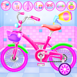 دانلود Girl Bike Fix & Washing Salon دانلود Girl Bike Fix & Washing Salon