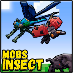 دانلود Insects Mobs Mod [Addon+Map]