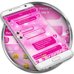 دانلود SMS Messages Sparkling Pink 2