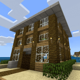 دانلود house for minecraft pe