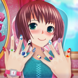 دانلود Anime Girl Nail Salon Manicure