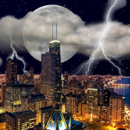 دانلود Thunderstorm Chicago - LWP