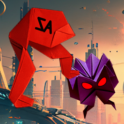 دانلود Origami robot, DIY paper craft