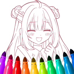 دانلود Anime Coloring Book Painting