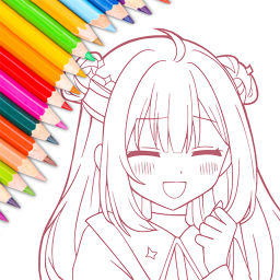 دانلود Anime Coloring Book Painting