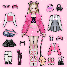 دانلود Doll Makeover: Dress Up Games