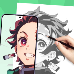 دانلود AR Drawing - Draw Anime Sketch