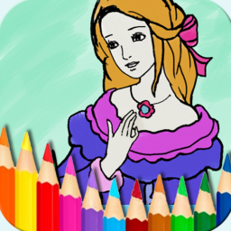 دانلود Princess Coloring Book