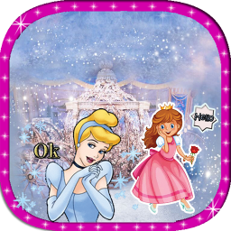 Girls princess Stickers for whatsapp
