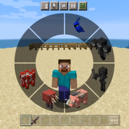 دانلود Morphing into Mobs Mod in MCPE